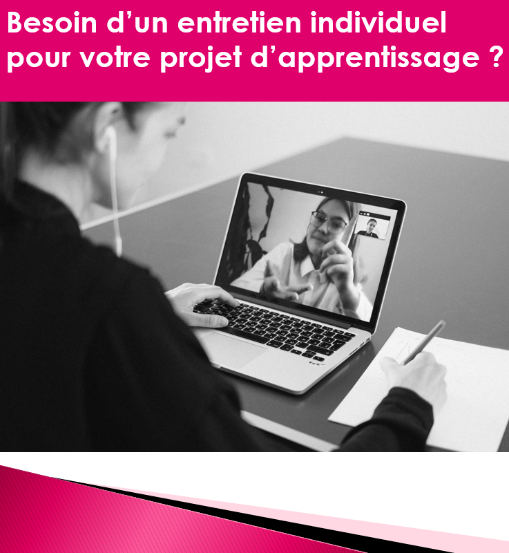 Chaque mercredi - Entretiens personnalisés1 Chaque mercredi - Entretiens personnalisés1